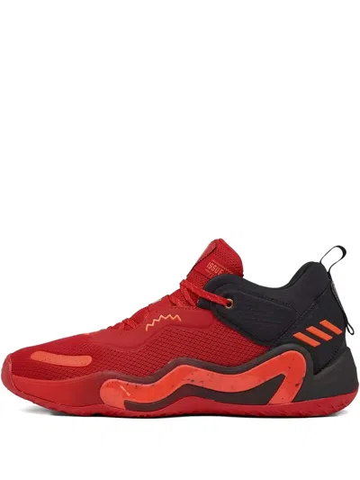 Adidas Originals D.o.n. Issue 3 "scarlet/core Black/solar Red" Sneakers