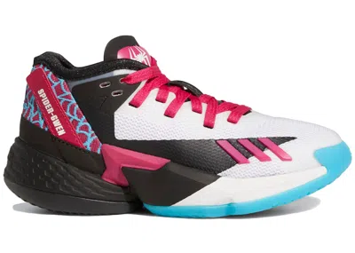 Pre-owned Adidas Originals D.o.n. Issue #4 Spider Gwen Sneakers In Team Shock Pink/core Black/cloud White