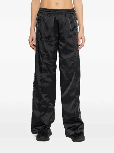 Adidas Originals Dotted Track Pants In Black