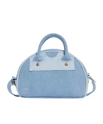 Adidas Originals Double Handle Shoulder Bag In Blue