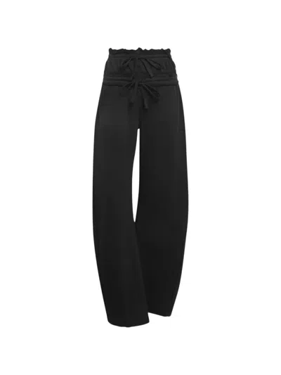 Adidas Originals Double-drawstring Track Pants In Black