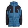 Adidas Originals Down Regen Hooded Puffer Jacket 'blue Black'