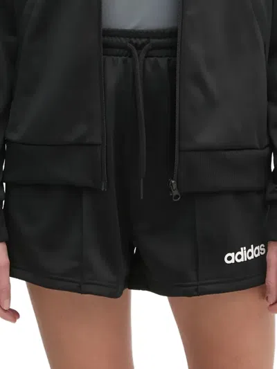 Adidas Originals Drawstring Shorts Set In Black