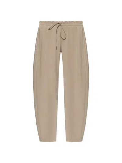 Adidas Originals Drawstring Track Pants In Nude