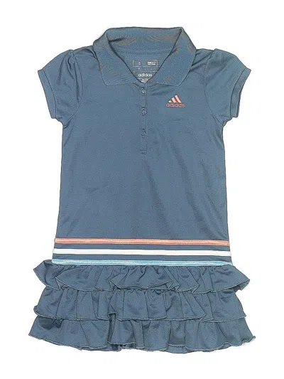 Pre-owned Adidas Originals Kids' Dress In Blue