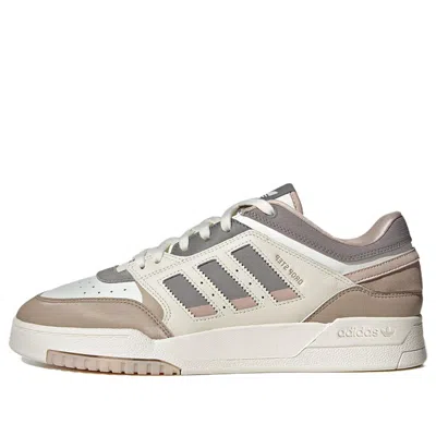 Adidas Originals Drop Step Low 'cream White Grey Brown' In Multi