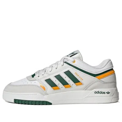 Adidas Originals Drop Step Low 'grey White Green Yellow' In Multi