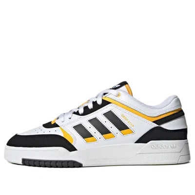 Adidas Originals Drop Step Low 'white Black Yellow'
