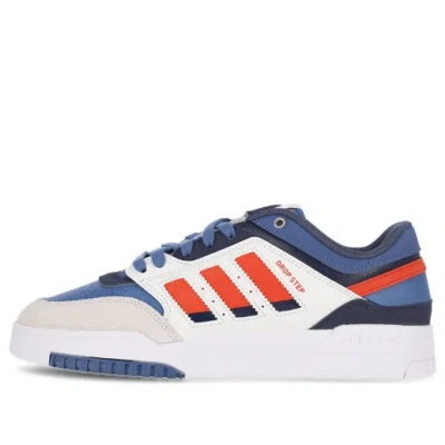 Adidas Originals Drop Step Low 'white Red Blue'