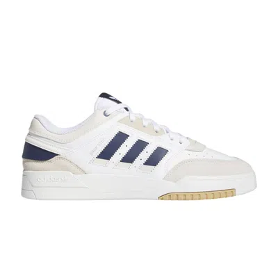 Pre-owned Adidas Originals Drop Step Low 'white Team Navy Blue'