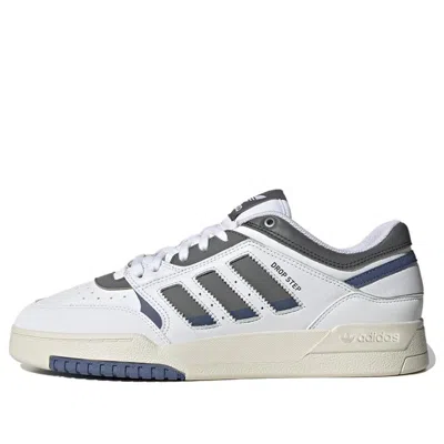 Adidas Originals Drop Step 'white Grey' In Gray