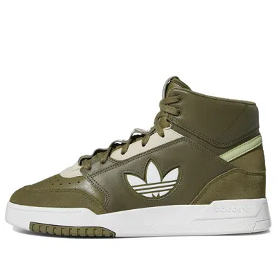 Adidas Originals Drop Step Xl 'dark Green White Light Gray'