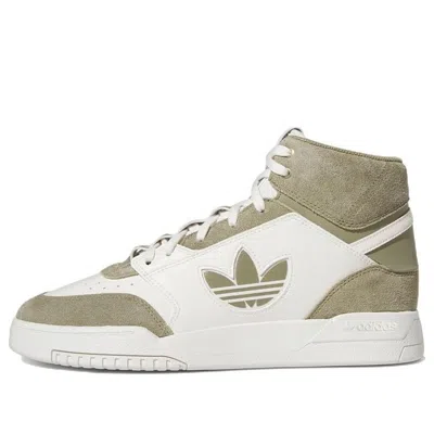 Adidas Originals Drop Step Xl 'olive Green / Cream White' In Multi