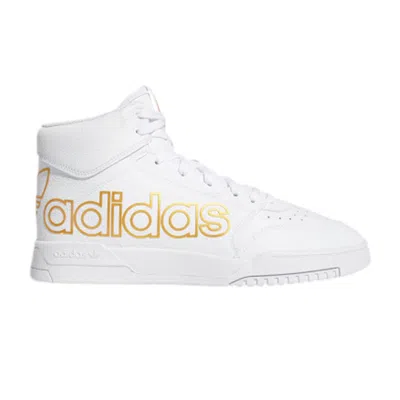 Pre-owned Adidas Originals Drop Step Xl 'white Metallic Gold'