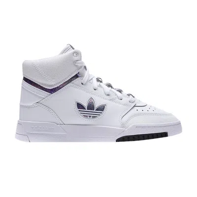 Pre-owned Adidas Originals Drop Step Xl 'white Purple'