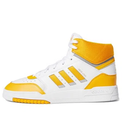 Adidas Originals Drop Step Yellow In Orange