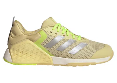 Pre-owned Adidas Originals Dropset 3 Strength (women's) Sneakers In Powder Yellow/matte Silver/lucid Lemon
