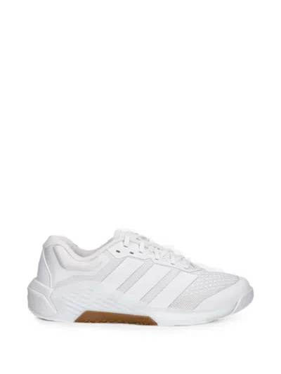 Adidas Originals Dropset 4 Power Lace-up Sneakers In White