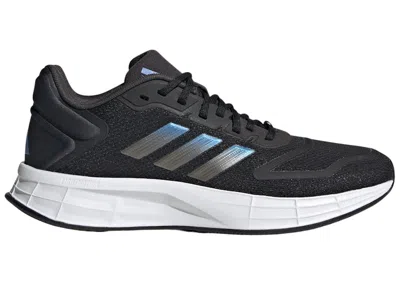 Pre-owned Adidas Originals Duramo 10 (women's) Sneakers In Core Black/blue Fusion Met./night Metallic In Multi