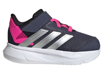 Pre-owned Adidas Originals Duramo 2.0 Sneakers In Shadow Navy Blue/silver Metallic/lucid Pink