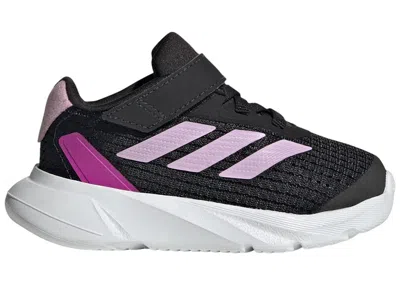 Pre-owned Adidas Originals Duramo Sl Sneakers In Core Black/bliss Lilac/purple Burst In Multi