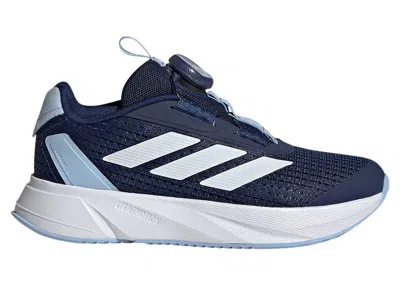 Pre-owned Adidas Originals Duramo Sl Sneakers In Dark Blue/cloud White/glow Blue In Multi