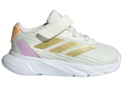 Pre-owned Adidas Originals Duramo Sl Sneakers In Ivory/gold Metallic/hazy Orange