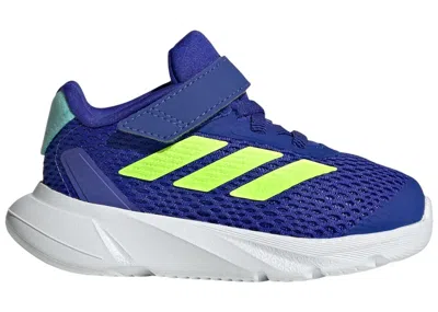 Pre-owned Adidas Originals Duramo Sl Sneakers In Lucid Blue/lucid Lemon/flash Aqua