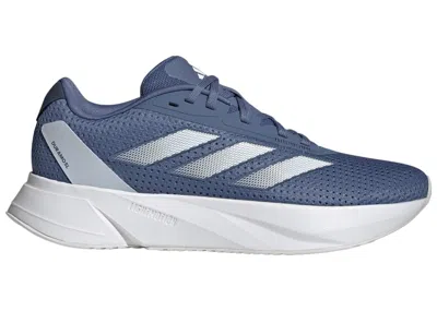 Pre-owned Adidas Originals Duramo Sl (women's) Sneakers In Crew Blue/cloud White/dash Grey