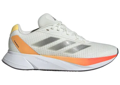 Pre-owned Adidas Originals Duramo Sl (women's) Sneakers In Ivory/iron Metallic/spark In Multi