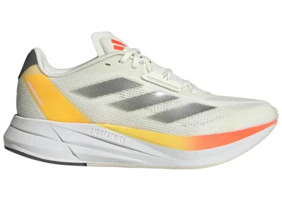 Pre-owned Adidas Originals Duramo Speed (women's) Sneakers In Ivory/iron Metallic/spark In Multi