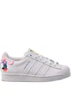 Adidas Originals Egle Superstar Superstar Graphic Sneakers In White