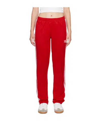 Adidas Originals Red Adicolor Sst Track Pants In Betsca