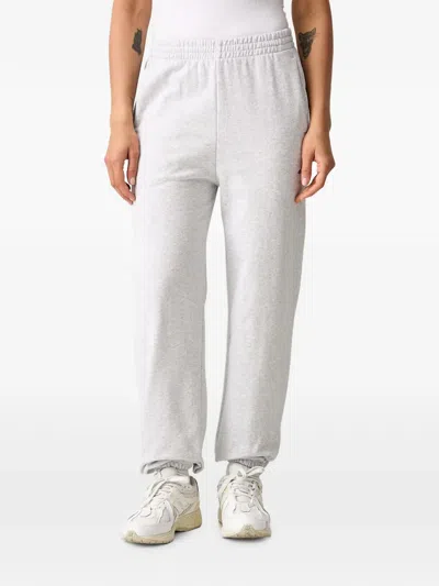 Adidas Originals Elasticated-waist Track Pants In Gray