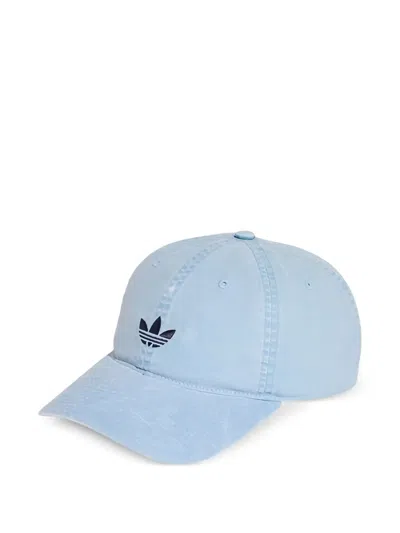 Adidas Originals Embroidered Baseball Cap In Burgundy