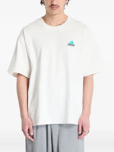 Adidas Originals Eqt Graphic T-shirt In White