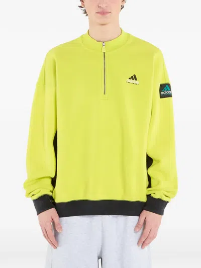 Adidas Originals Eqt Hz Sweater In Yellow
