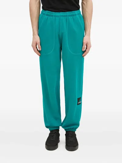 Adidas Originals Eqt Reflective Track Pants In Green