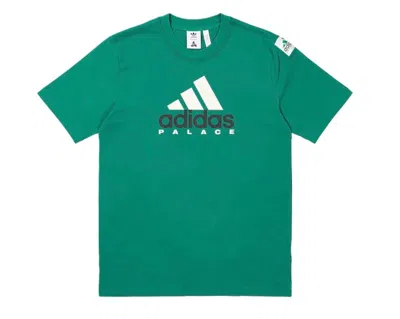 Pre-owned Adidas Originals Eqt Tee Green - Large - Aw22