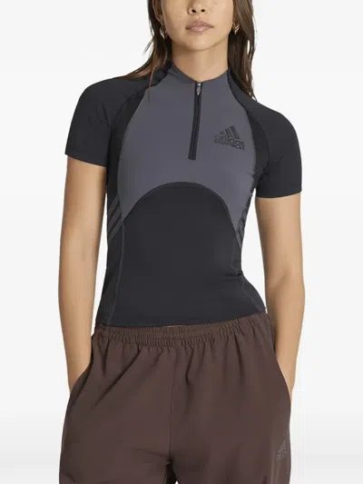 Adidas Originals Equipment Panelled T-shirt In Black