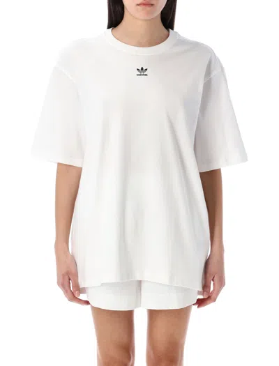 Adidas Originals Essential Boyfriend Tee In White