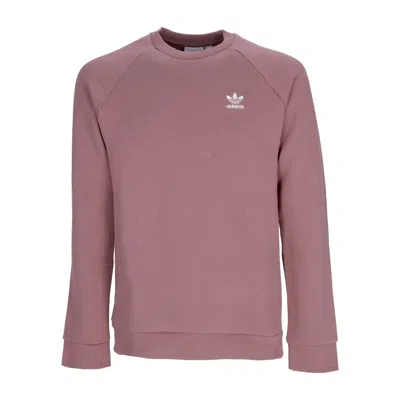 Adidas Originals Essential Crewneck Wonder Oxide Men's Crewneck Sweatshirt In Purple