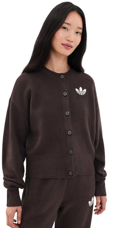 Adidas Originals Essential Knit Cardigan Aurora Coffee