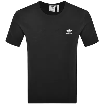 Adidas Originals Essential Waffle T Shirt Black