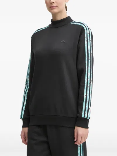 Adidas Originals Essentials 3-stripes Sweatshirt In Black