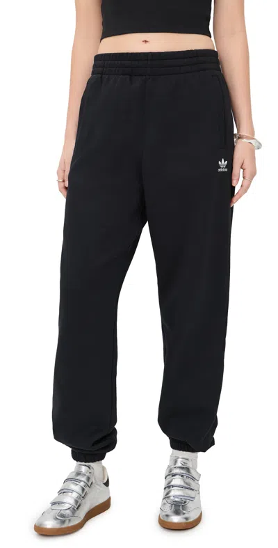 Adidas Originals Essentials Loose Fleece Joggers Black