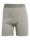 Adidas Originals Adidas Rib Bike Shorts In Gray