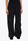 Adidas Originals Essentials Ripstop Parachute Pants In Black