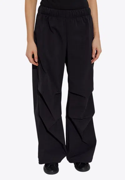 Adidas Originals Essentials Ripstop Parachute Pants In Black