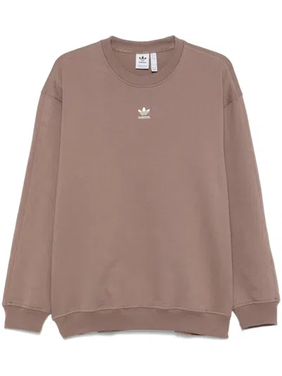 Adidas Originals Essentials Sweatshirt In Brown